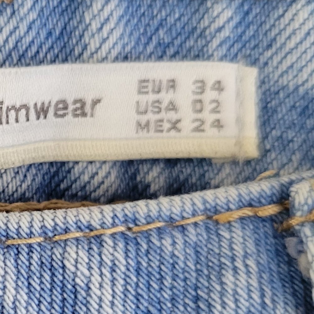 ZARA Trafaluc denimwear Size 2 - Picture 4 of 13